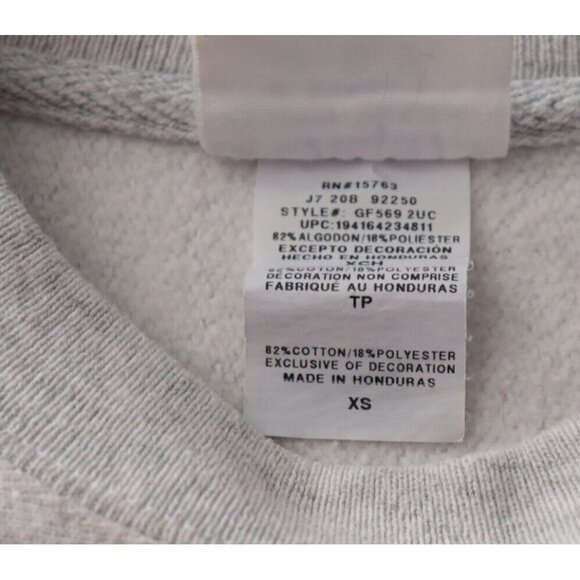 Champion Womens Size XS Gray Reverse Weave Sweatshirt Crew Neck Pullover Sweater - Picture 4 of 9